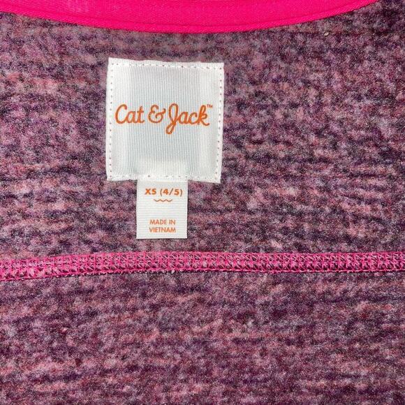 Cat & Jack Girls XS Vest Lightweight Fall School Casual Playwear Soft Cozy - Picture 5 of 6